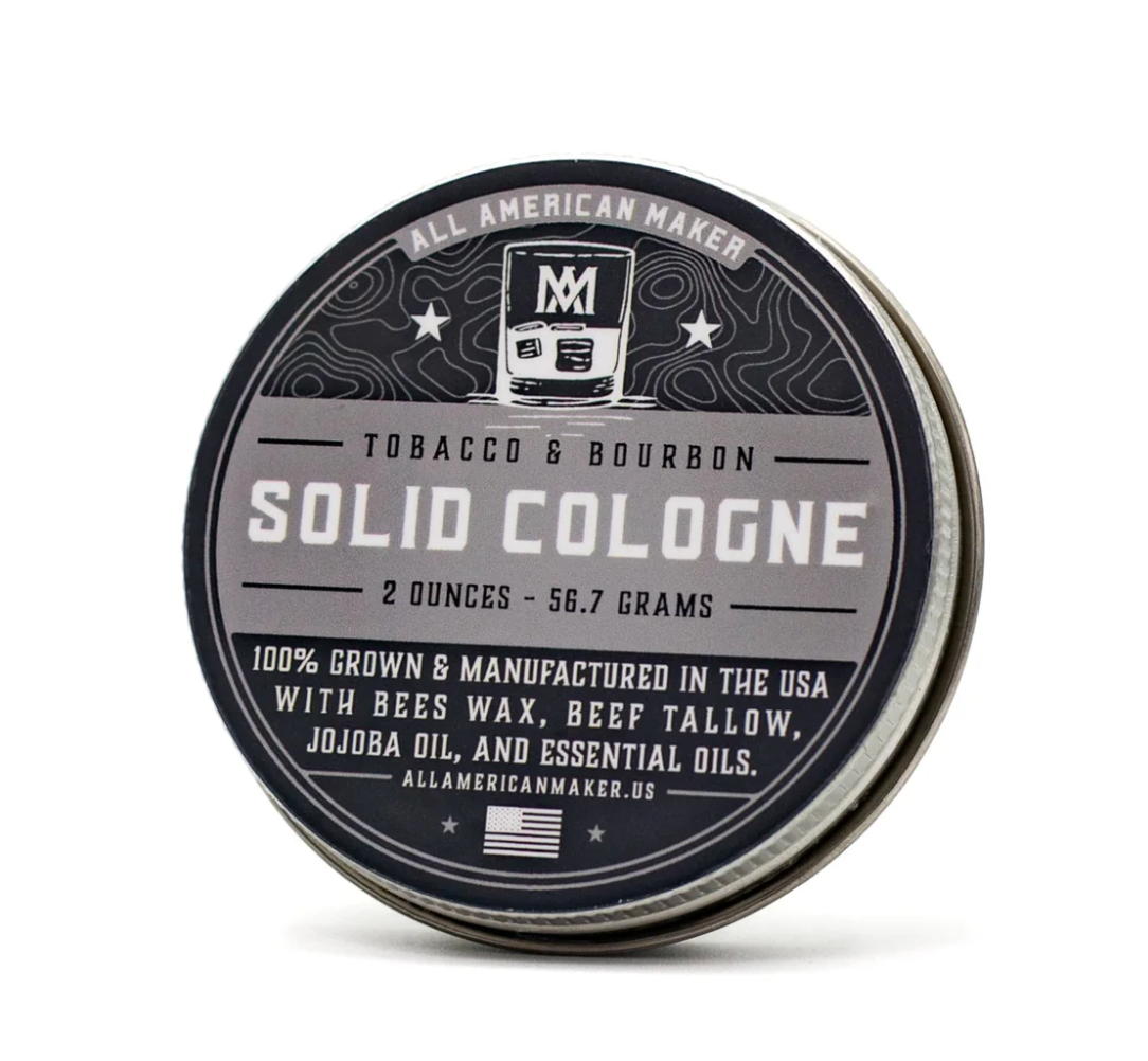 Tobacco & Bourbon Solid Cologne
