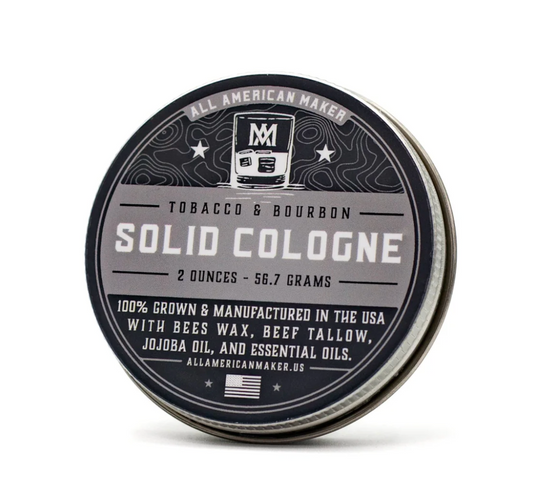 Tobacco & Bourbon Solid Cologne