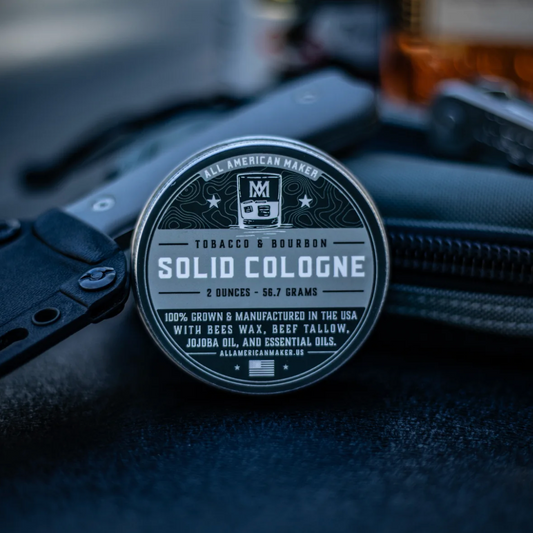 Tobacco & Bourbon Solid Cologne