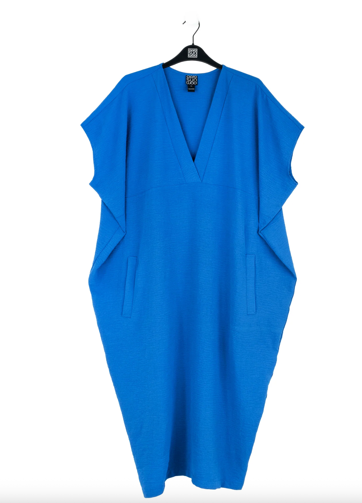 Cobalt Caftan Pocket Dress