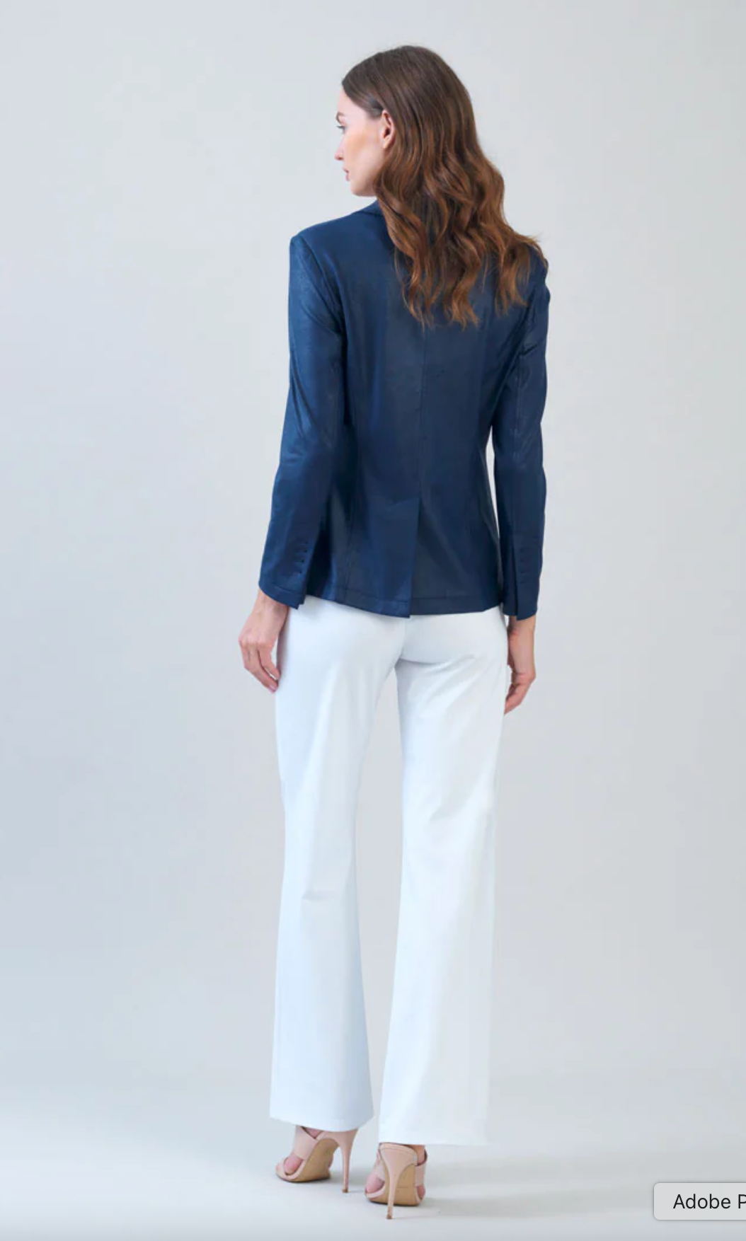 Liquid Leather™ Signature Pocket Blazer - Navy