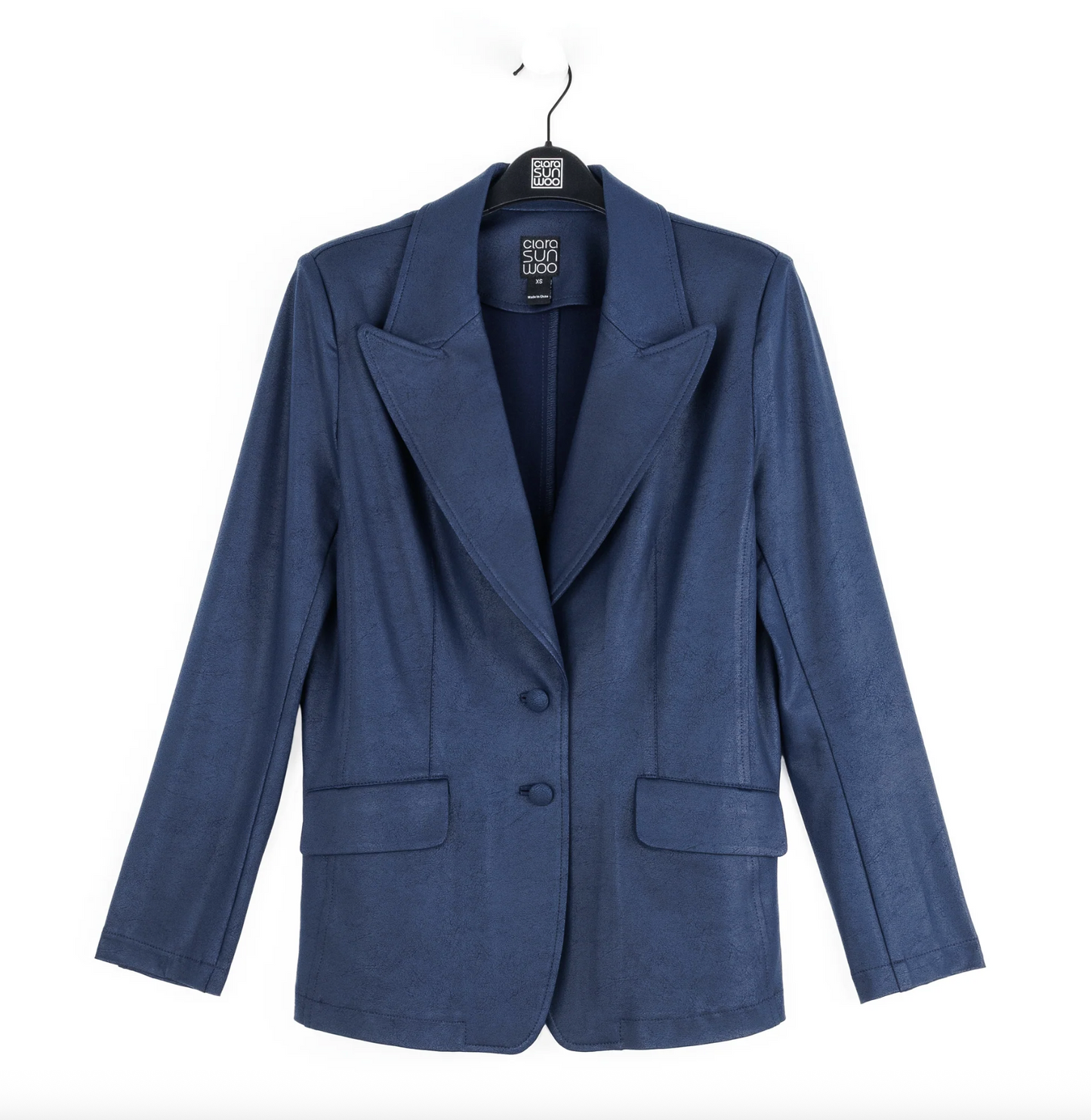 Liquid Leather™ Signature Pocket Blazer - Navy