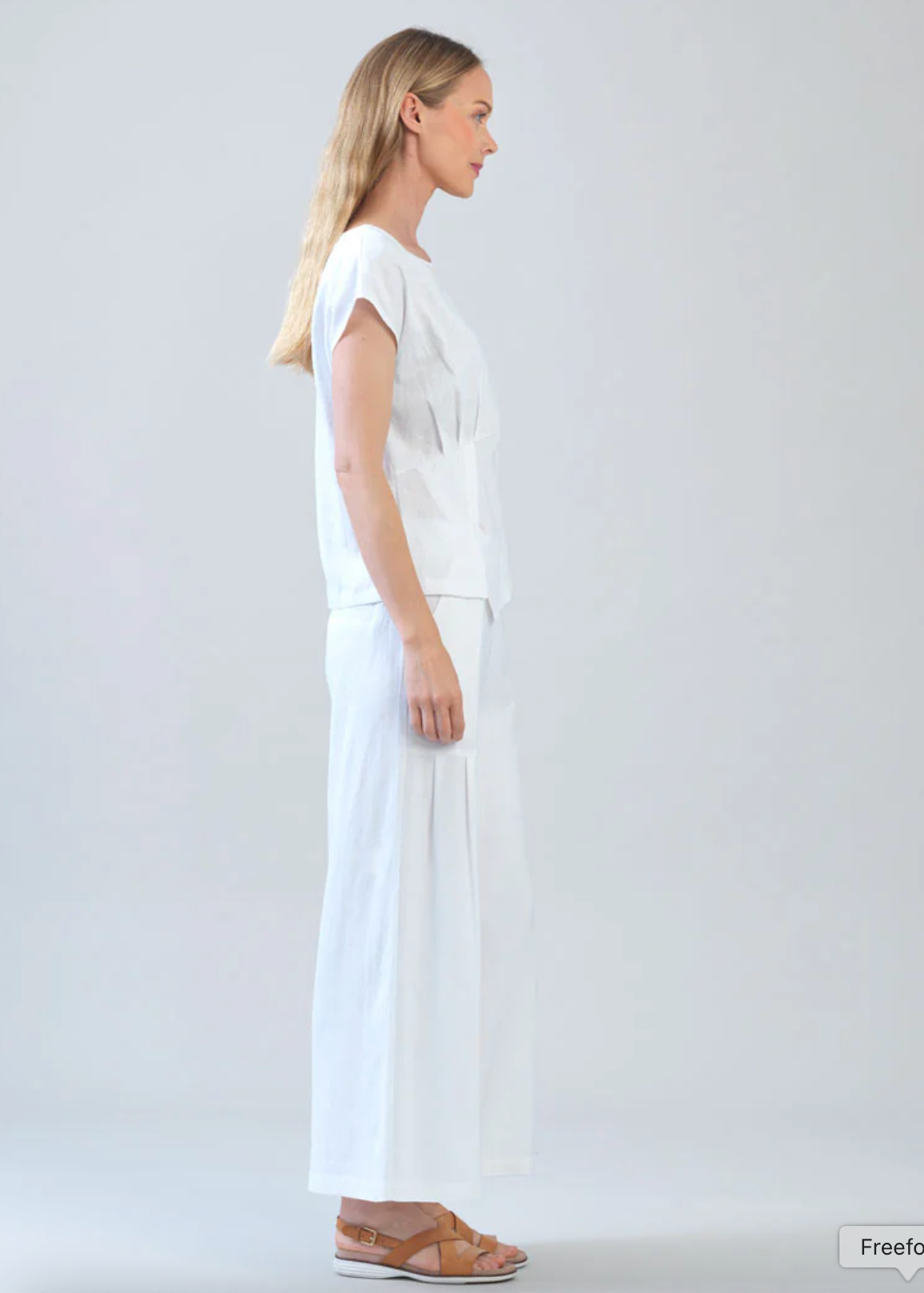 Cap Sleeve Stitch Overlay Top