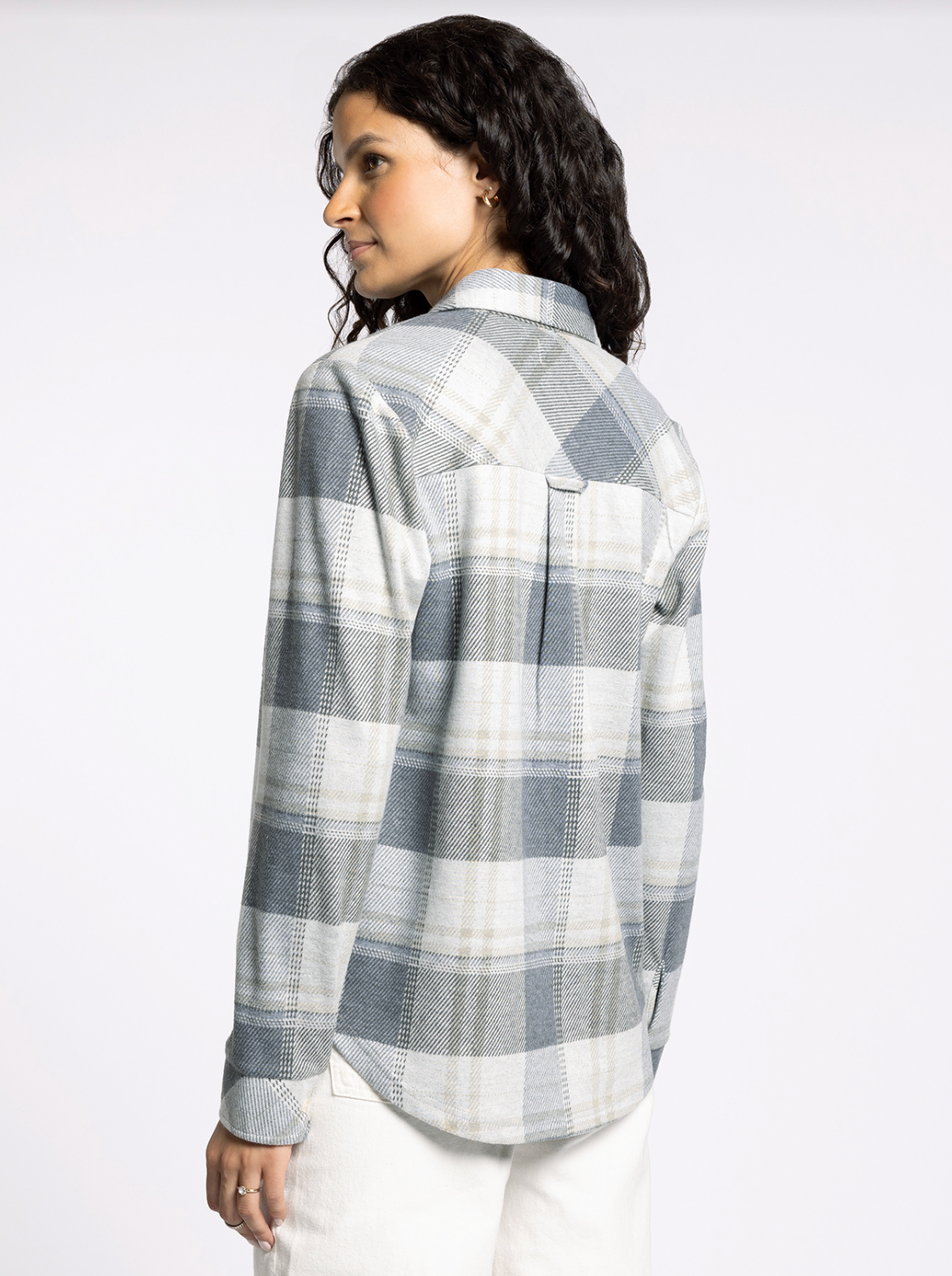 Cassian Shirt - Grey Plaid