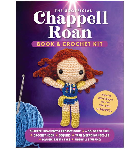 The Unofficial Chappell Roan Book and Crochet Kit