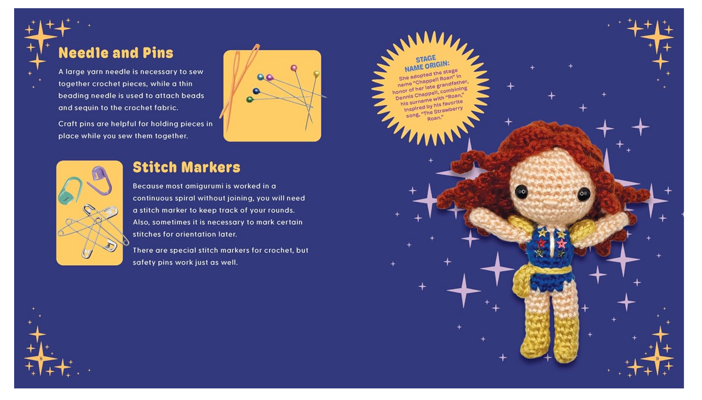 The Unofficial Chappell Roan Book and Crochet Kit