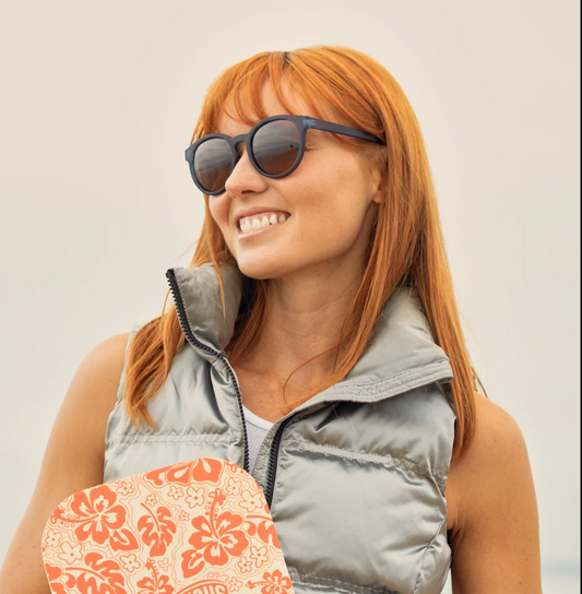 Arches - Soft Navy Blue+ Brown Polarized Lens