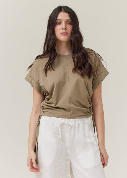 Side Scrunch Tee