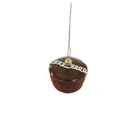 Swirl Cupcake Ornament