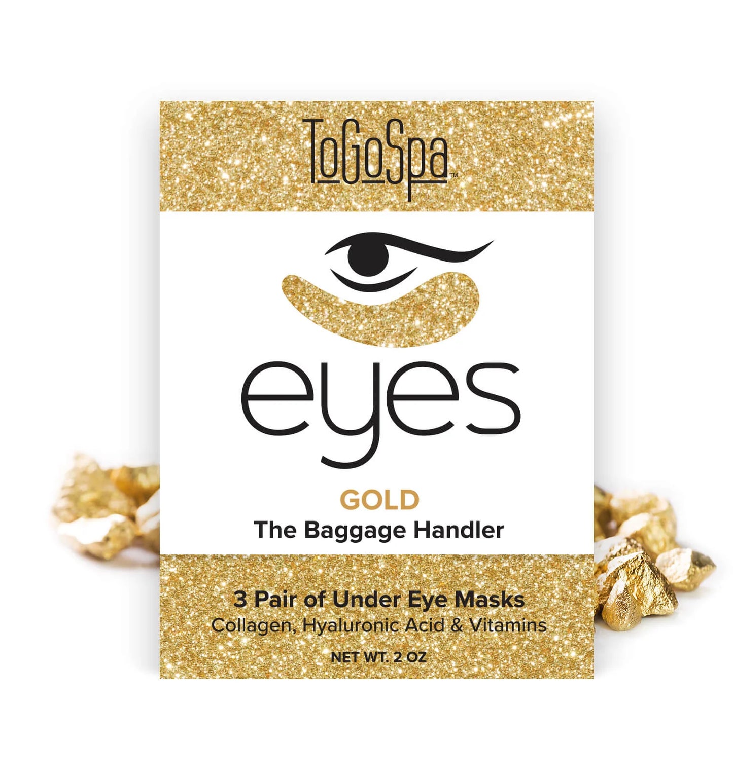 Gold Eyes - Gel Mask