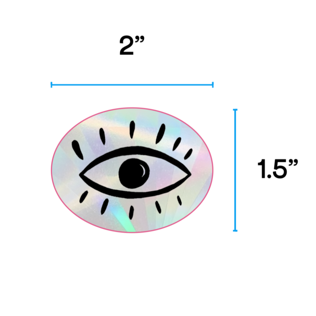 Evil Eye Suncatcher Window Decal