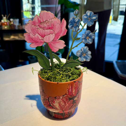 Floral Potted Arrangement Craft