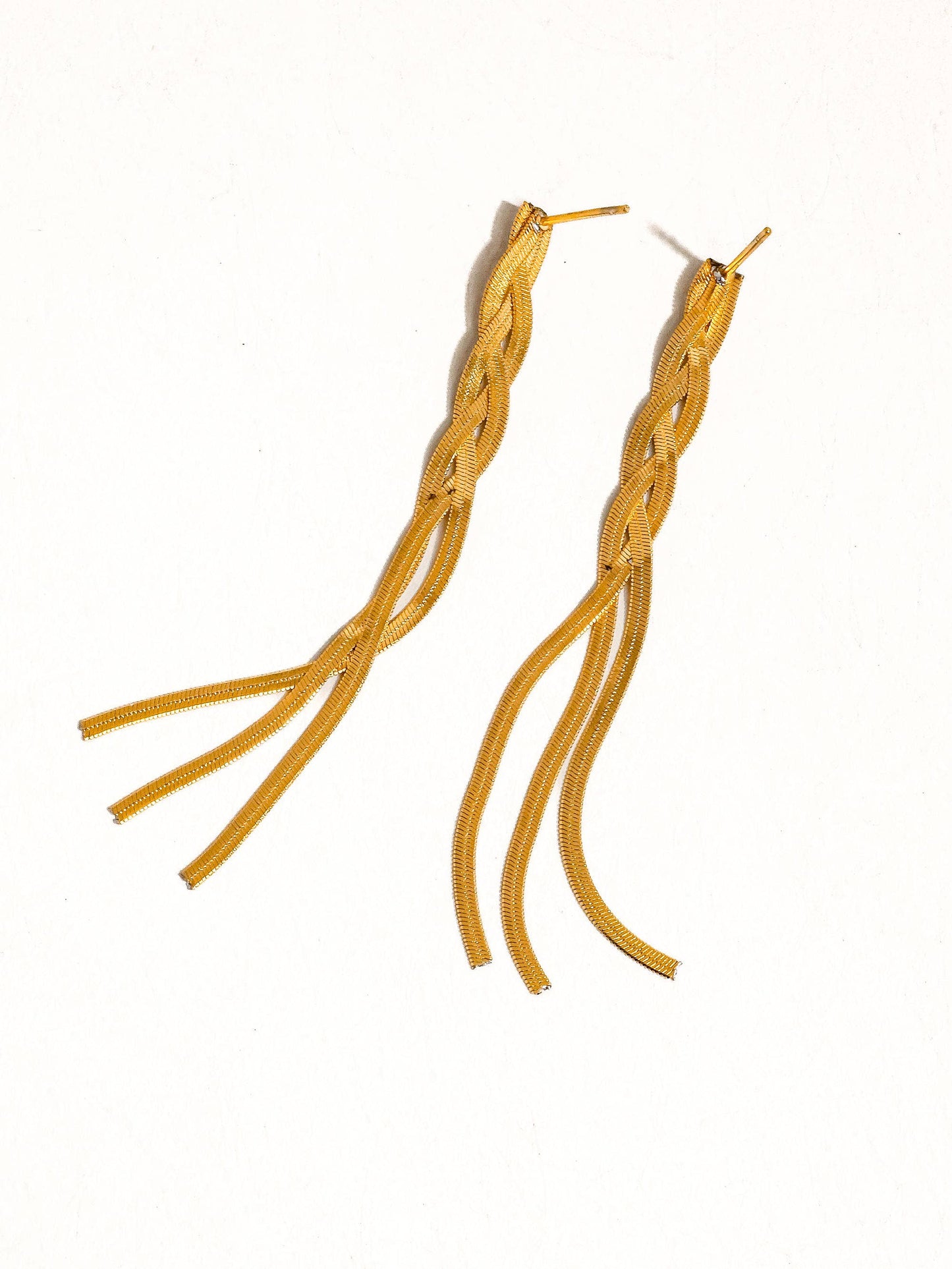 Zeda Braided Tassel Earring