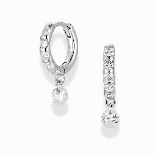 Freya Floating Hoops
