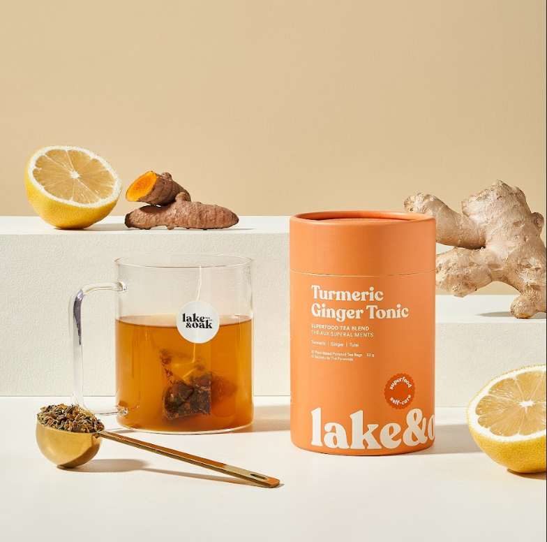 Turmeric Ginger Tonic - Superfood Tea Blend