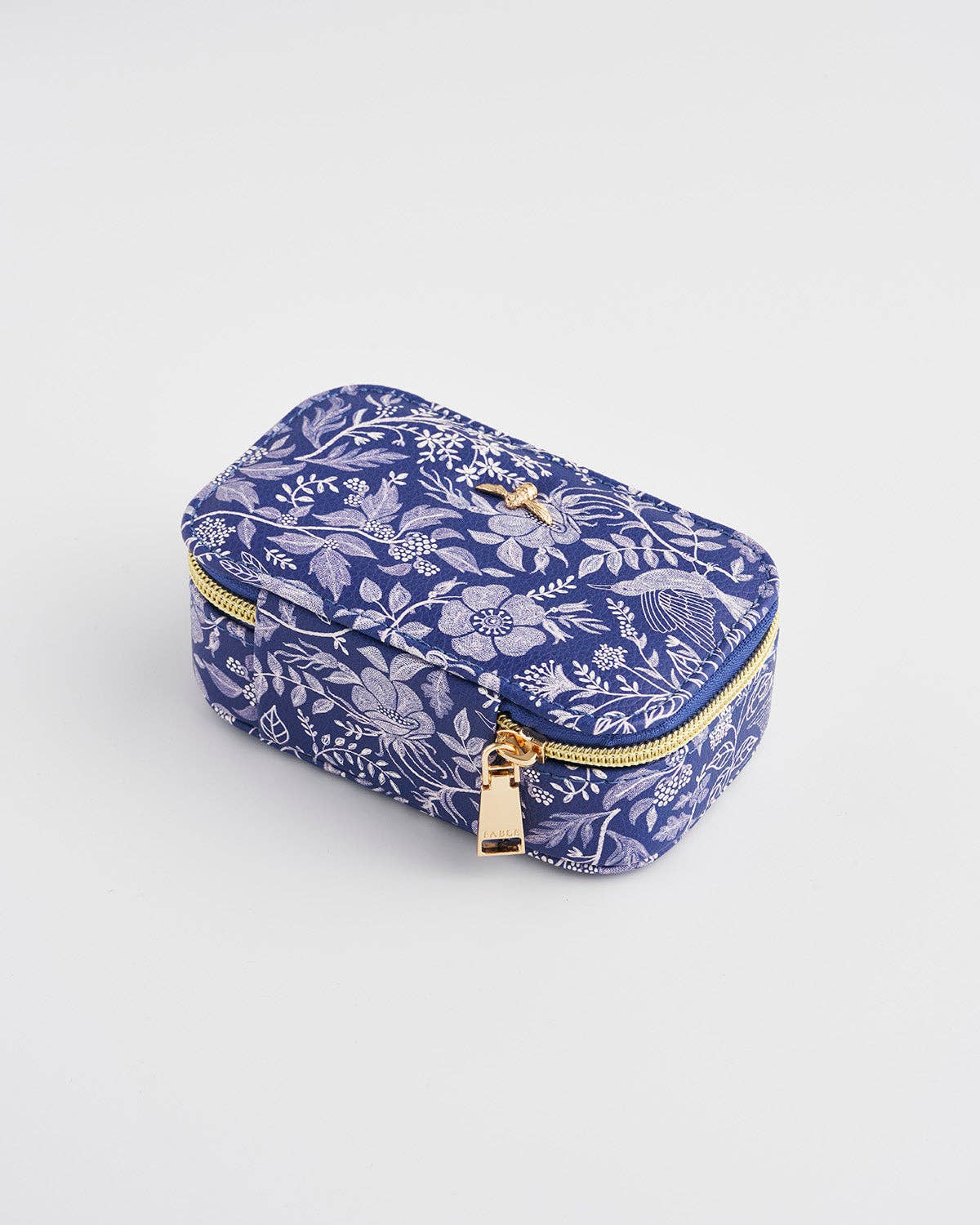 Ditsy Blue Small Jewelry Box