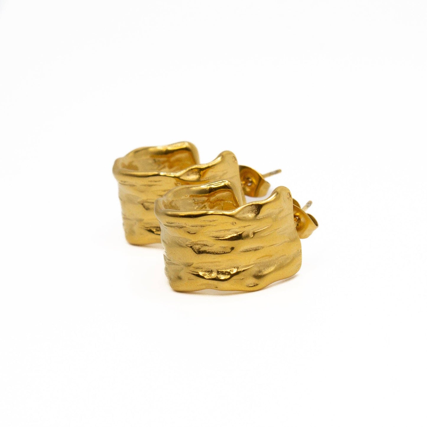 Melted Hoops - Gold