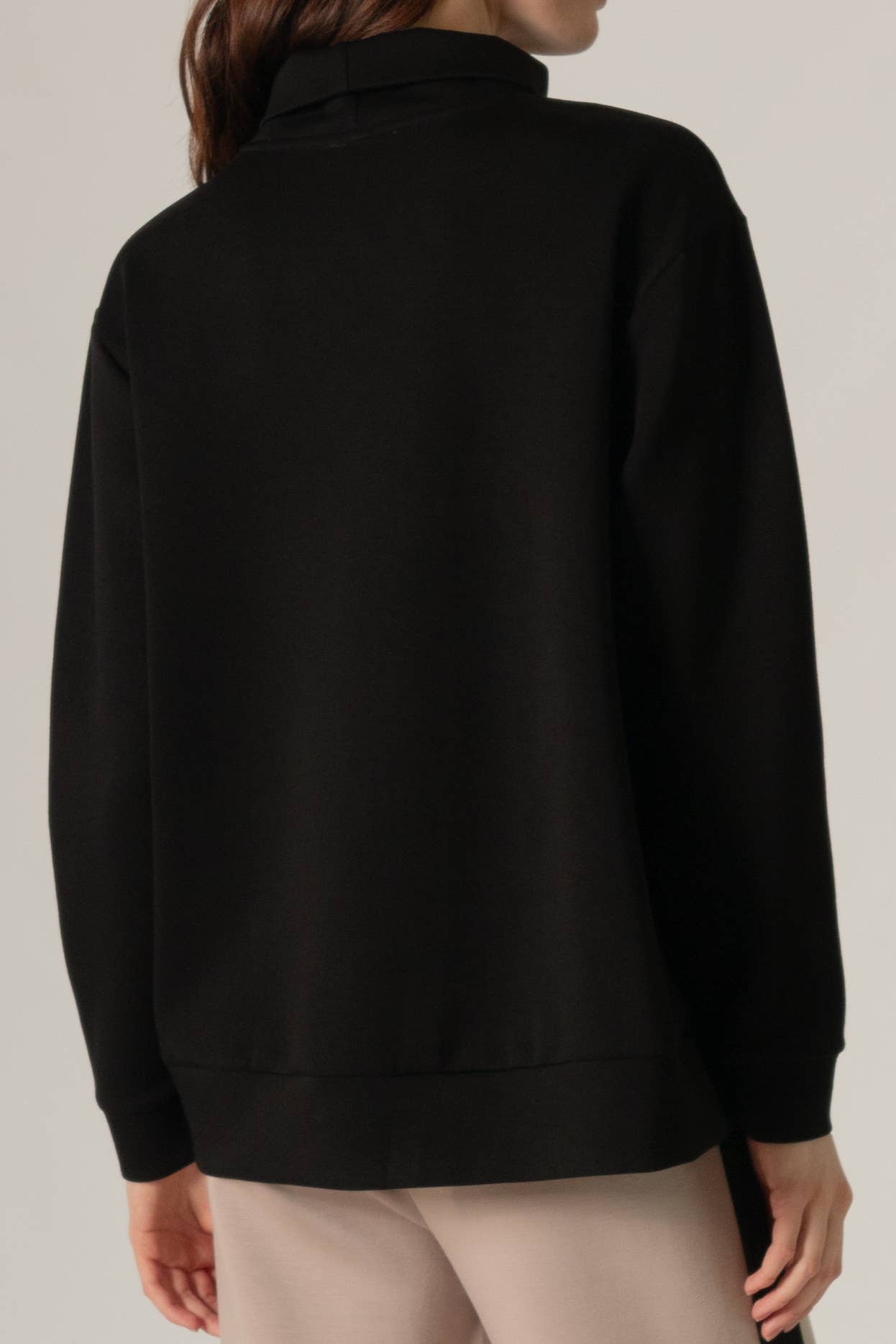 Butter Modal Side Zipper Top - Cocoa