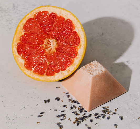 Rose Quartz Soap | Lavender & Pink Grapefruit