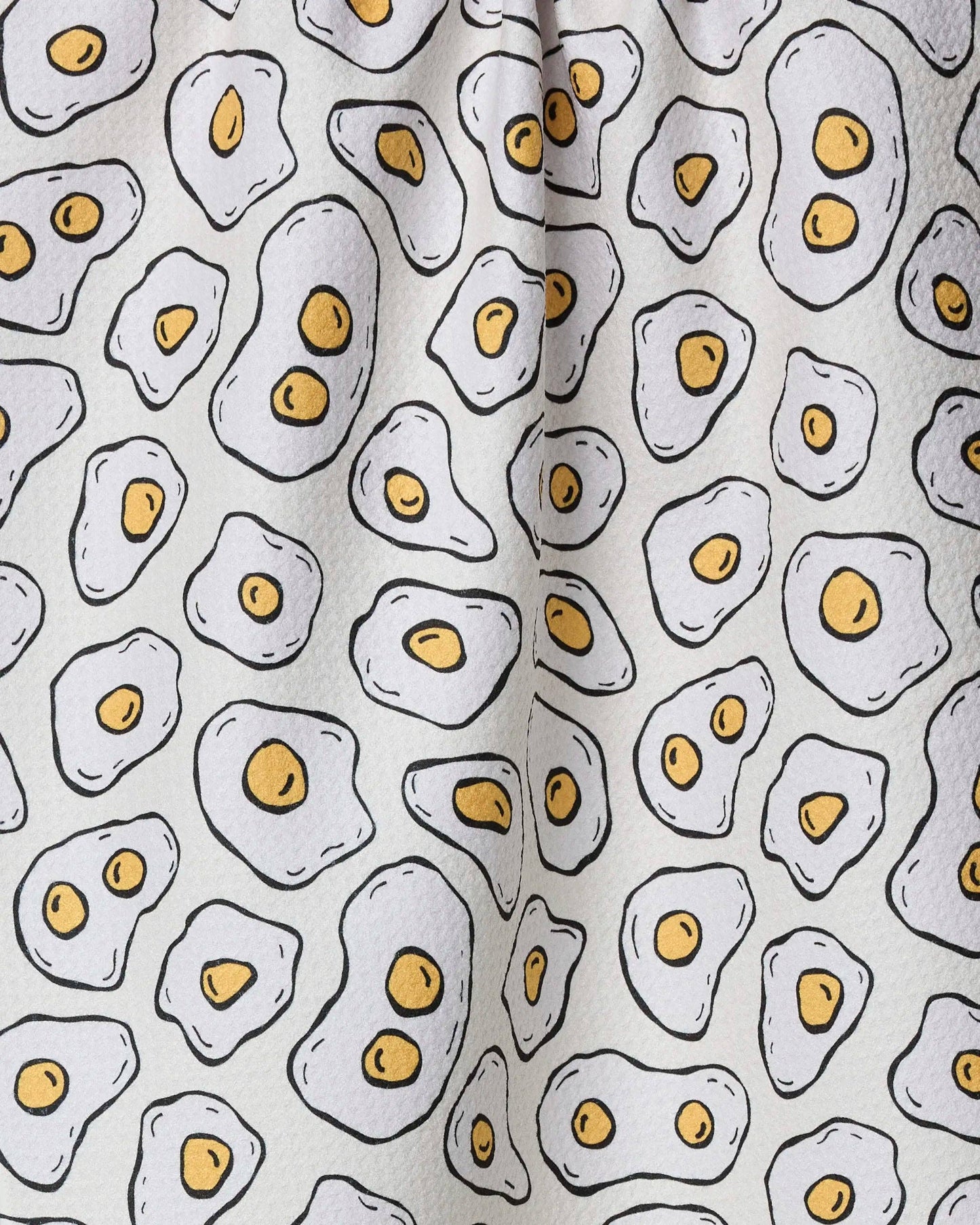 Geometry Sunny Side Eggs Tea Towel