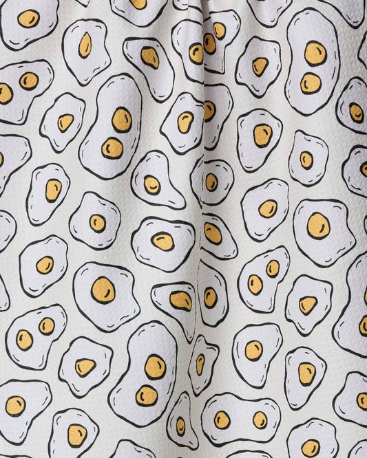 Geometry Sunny Side Eggs Tea Towel
