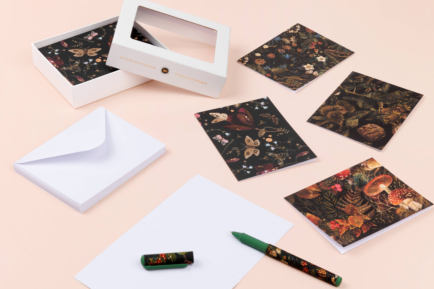 Forest Flowers Notecards -Set of 16