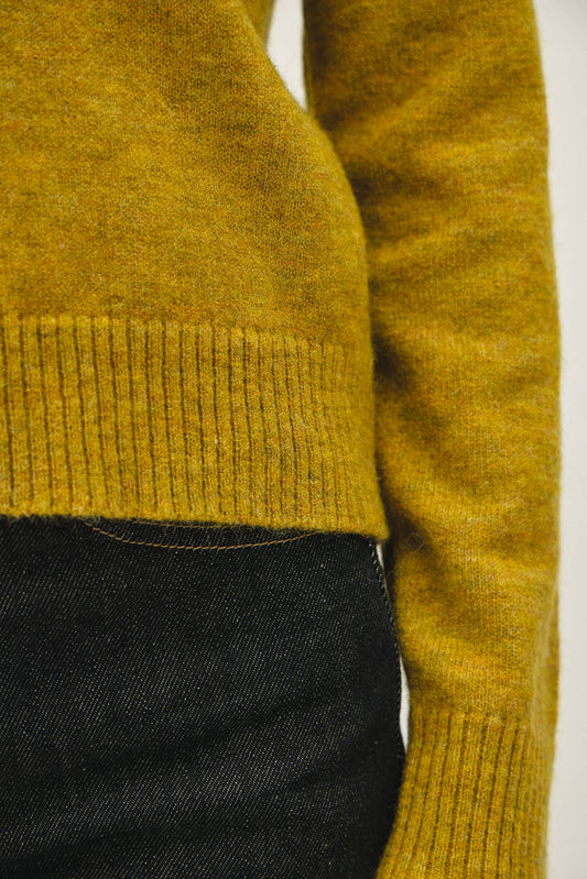 Wool Blend Crewneck Sweater