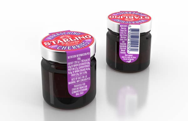 Hotel Starlino Italian Maraschino Cherries - Mini Jar