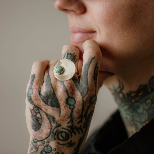 Orb Ring // Turquoise