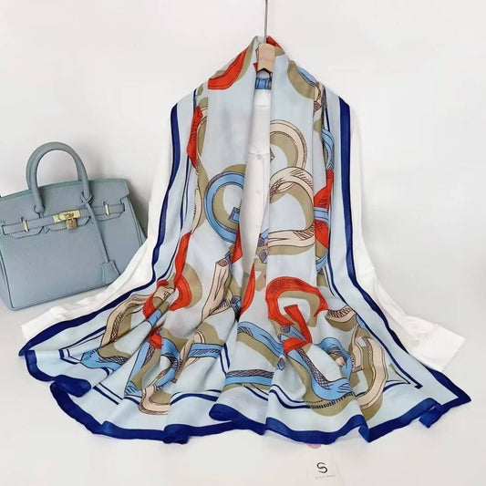 Equestrian Horseshoe Scarf