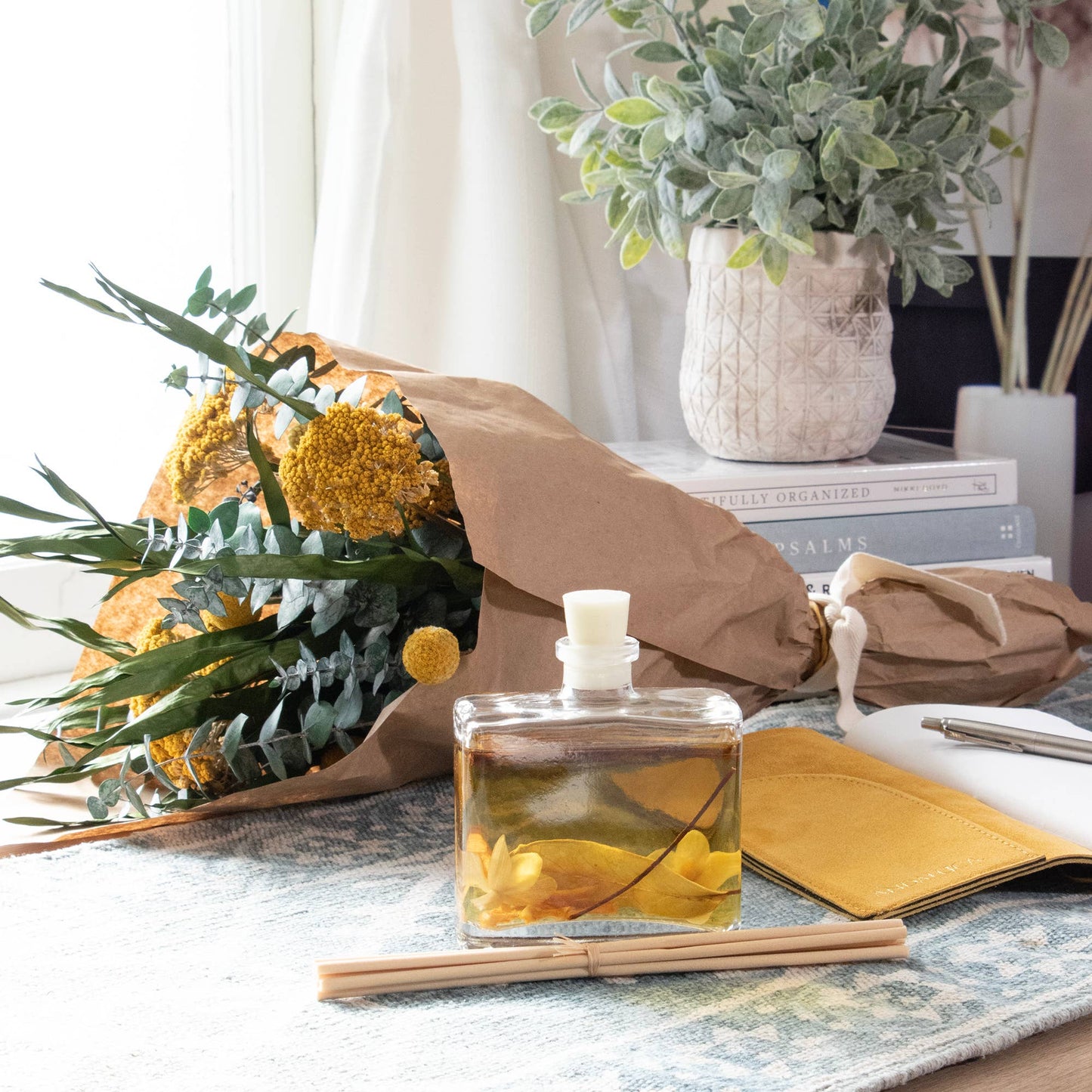 Lemon Zest and Thyme Botanical Reed Diffuser