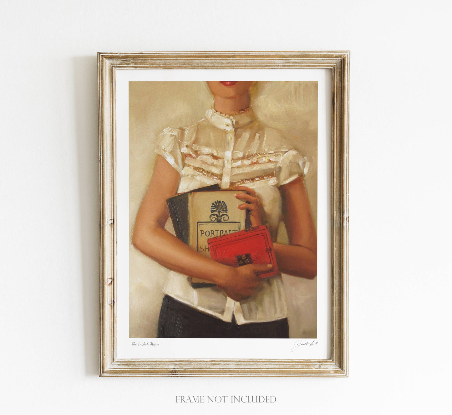 The English Major Art Print - 8.5" X 11"