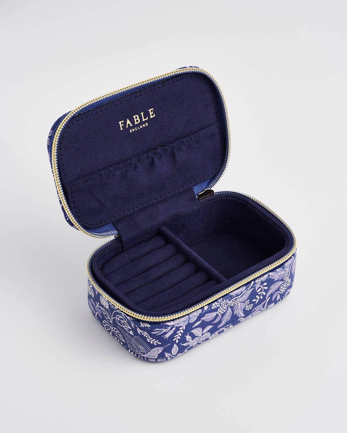 Ditsy Blue Small Jewelry Box