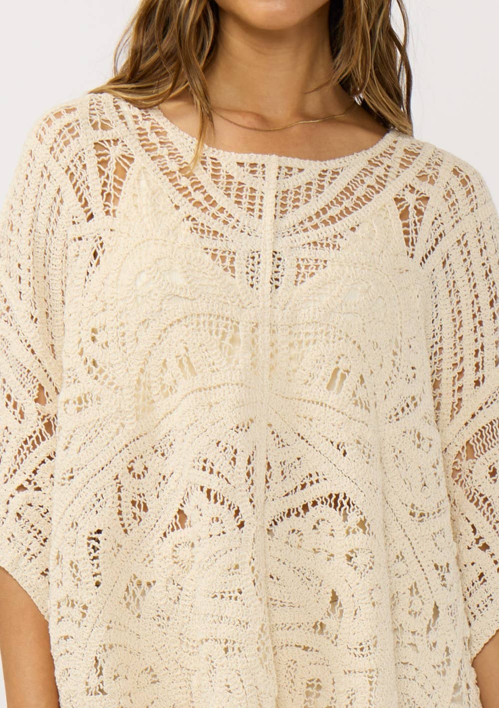 Beachy Vibes Crochet Top/Cover Up
