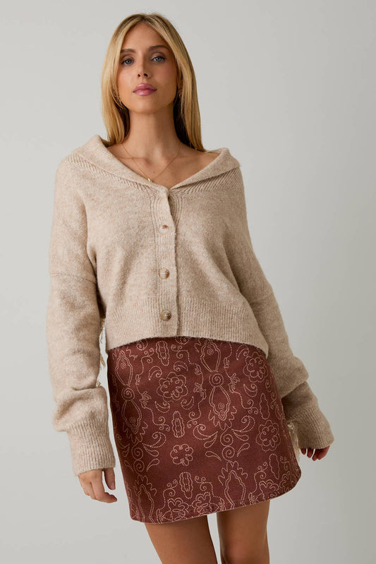 Fringe Sweater Cardigan