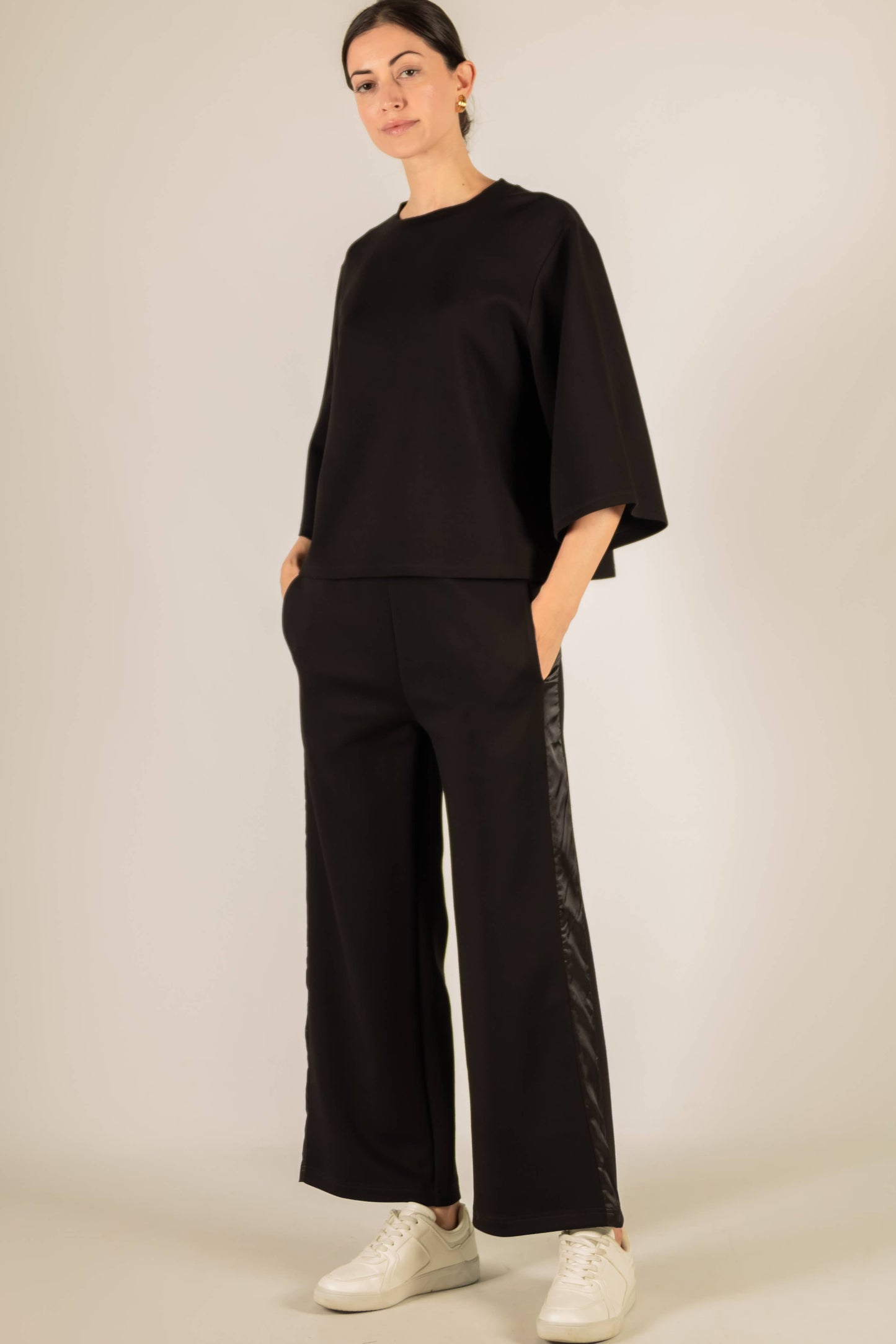 Butter Modal 3/4 Sleeve Round Neck Top