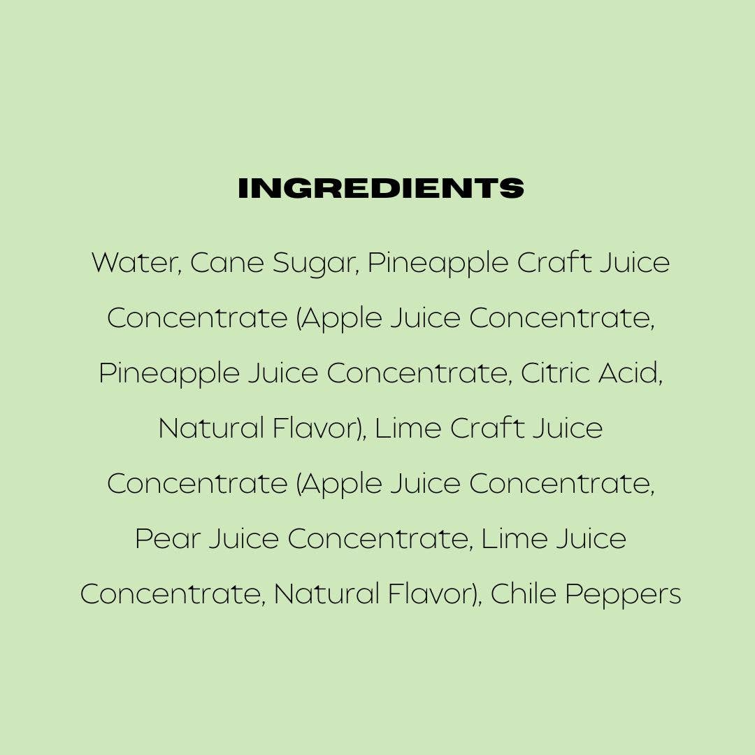 Margarita - Spicy Pineapple & Lime Cocktail/Mocktail Mix