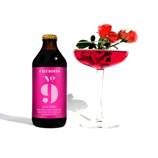 Curious Elixir No. 9 Booze-Free Cocktails: Sparkling Rosé