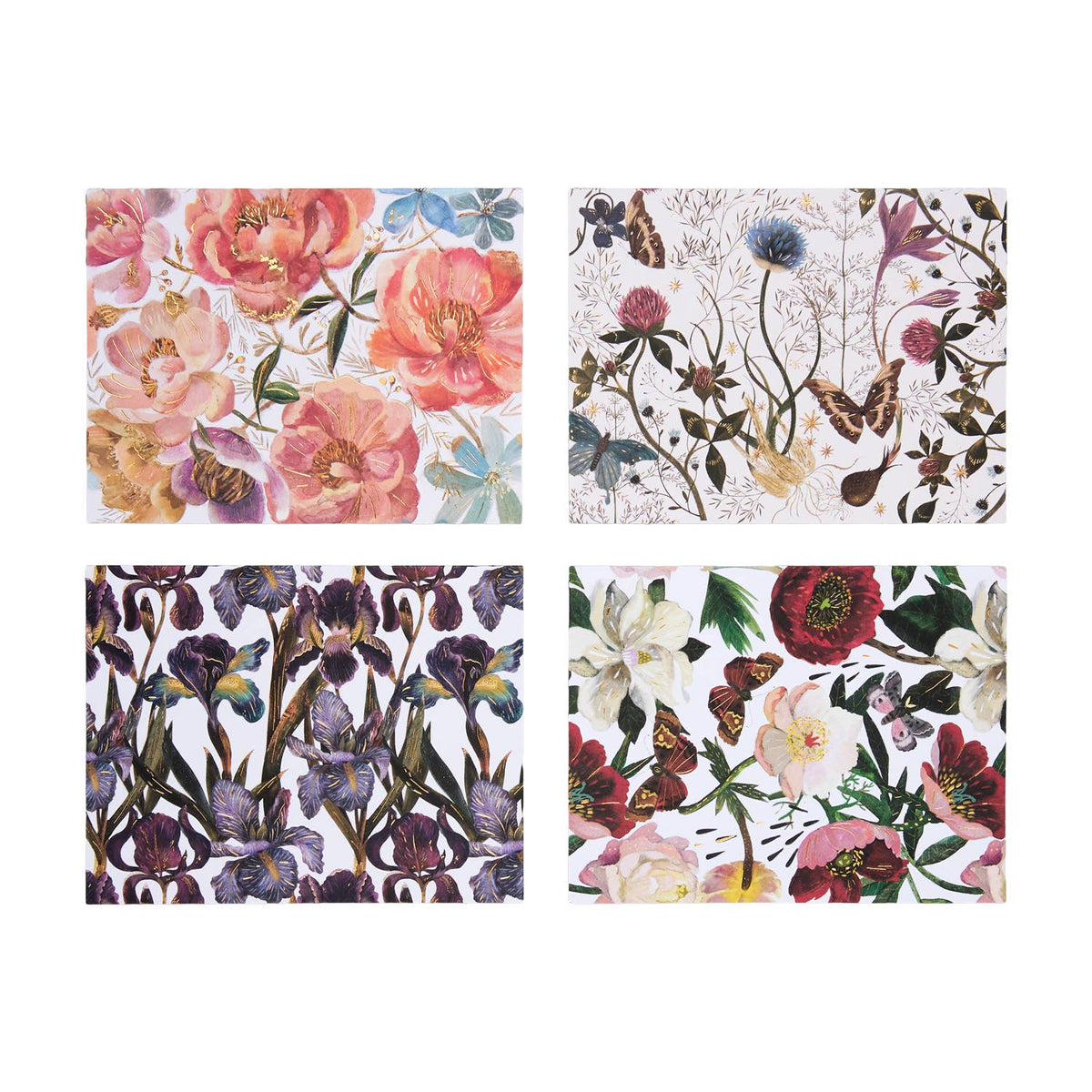 Blooms Notecards - Set of 16