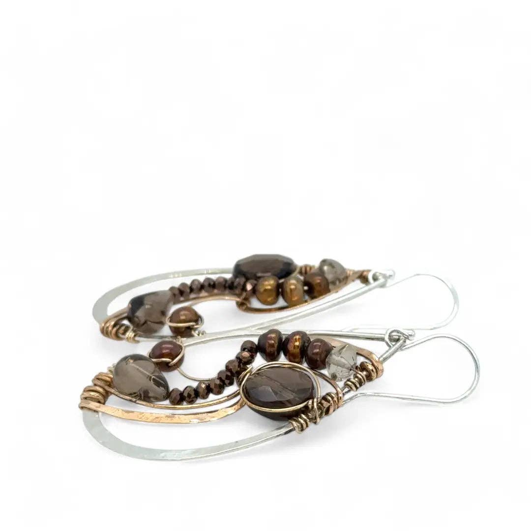 Smokey Quartz Earrings