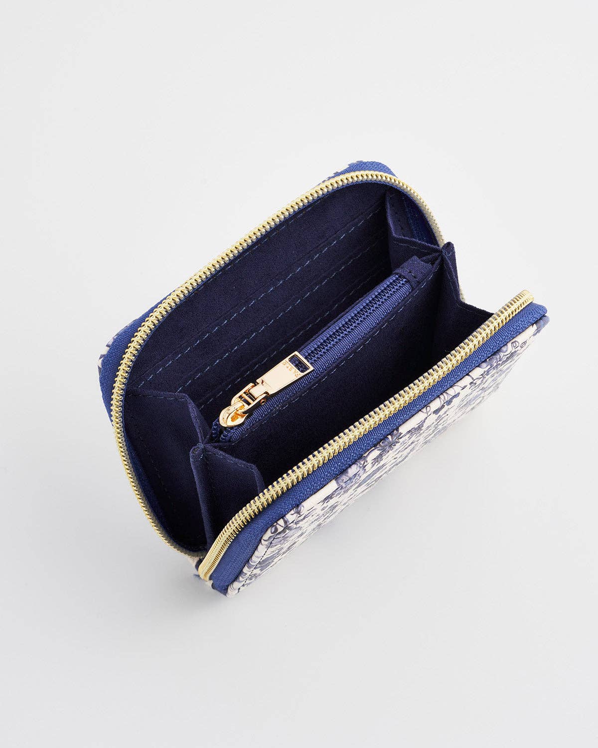 Ditsy Blue Small Wallet