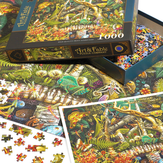 Mantis Mundi, 1000-pc Velvet-Touch Puzzle