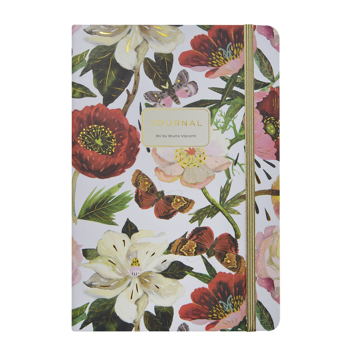 Hardcover Journal - Peonies
