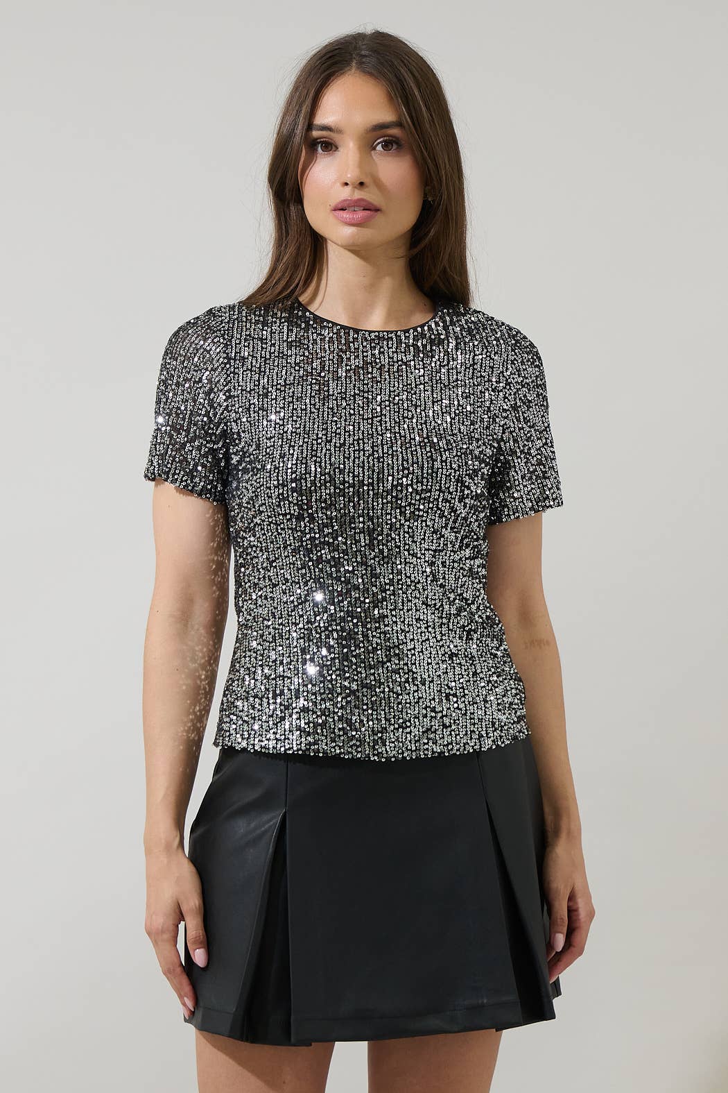 Willard Sequin Liny Top