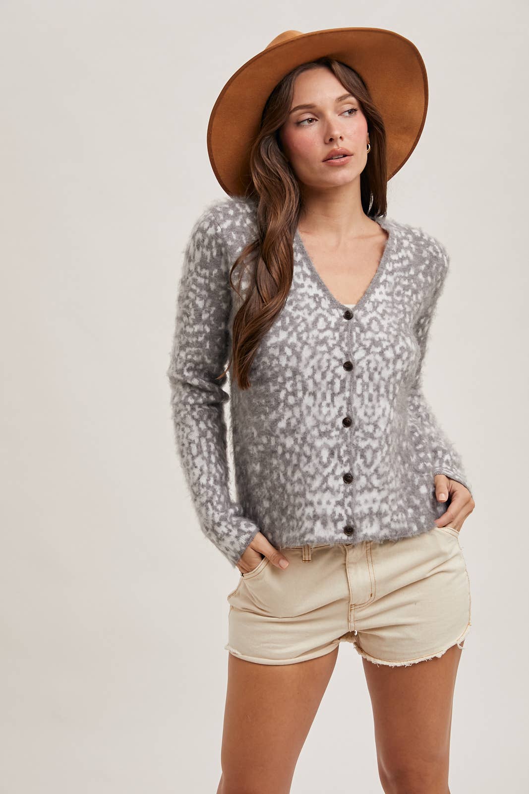 Super Soft Leopard Sweater Cardigan