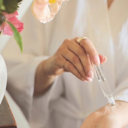 Charcoal Rose Perfume Oil Rollerball