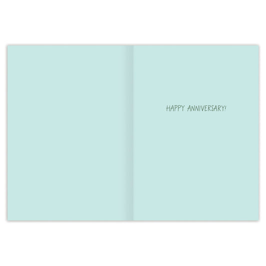 Waterfall Anniversary Card