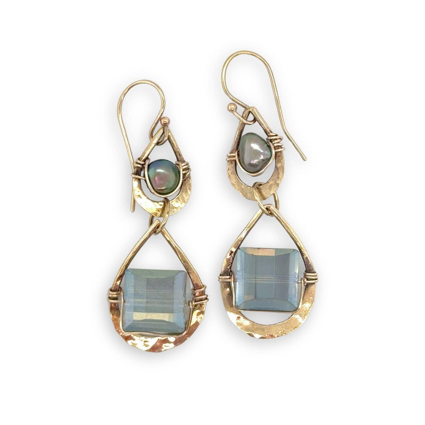 Triple Tear Drop Earrings