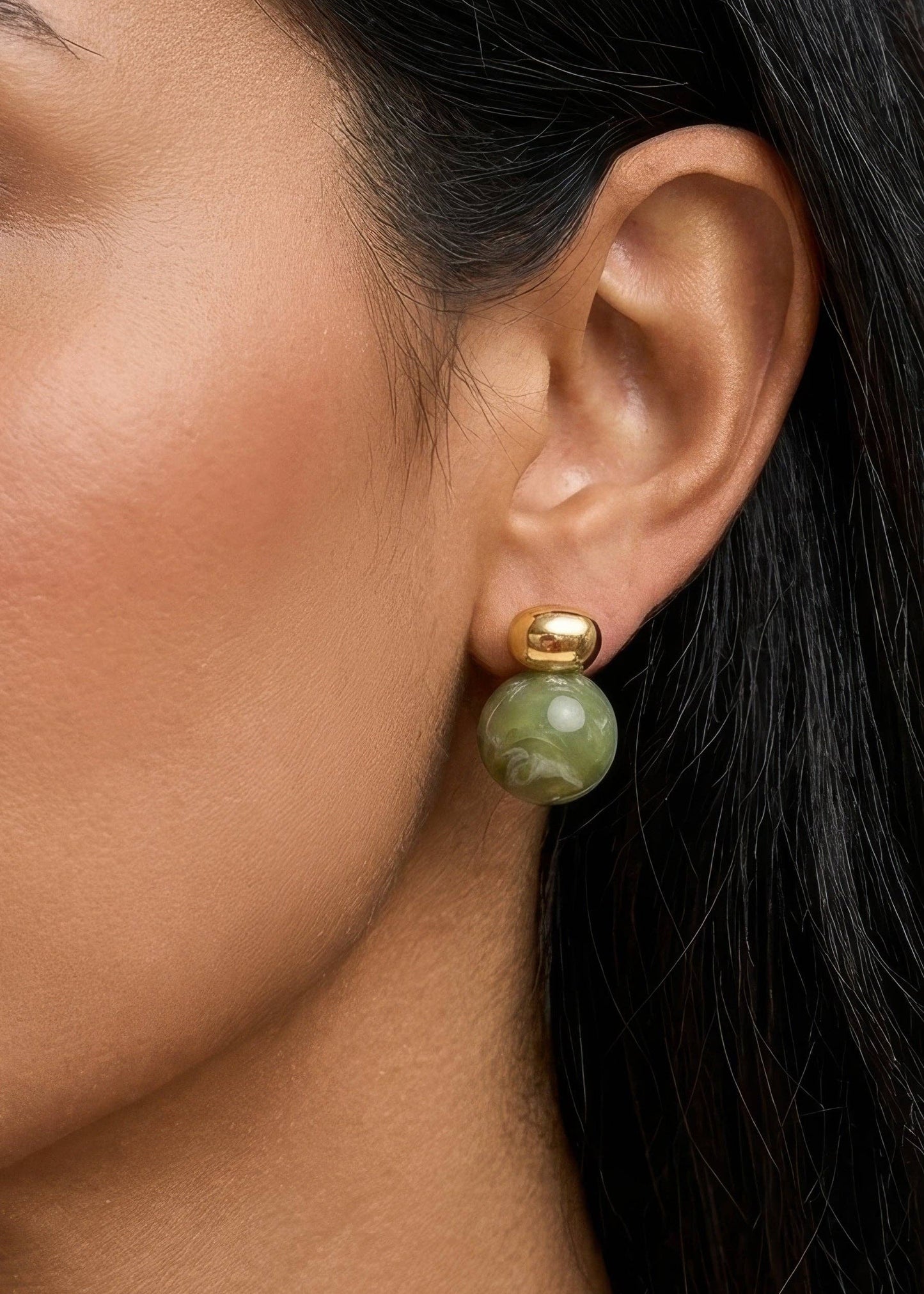 Zara Studs - 18K Gold Plated
