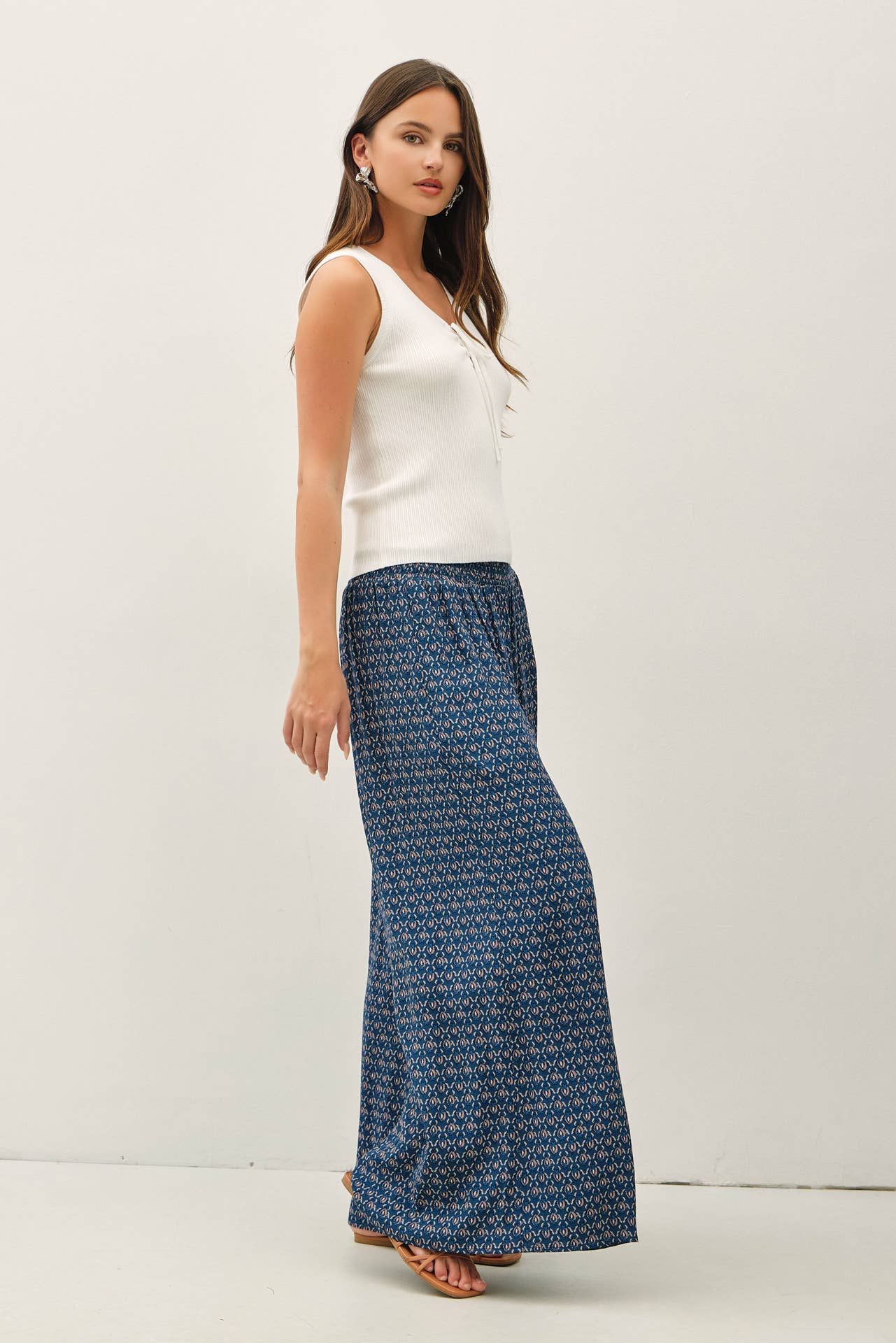 Teal Ulta Flowy Palazzo Pant